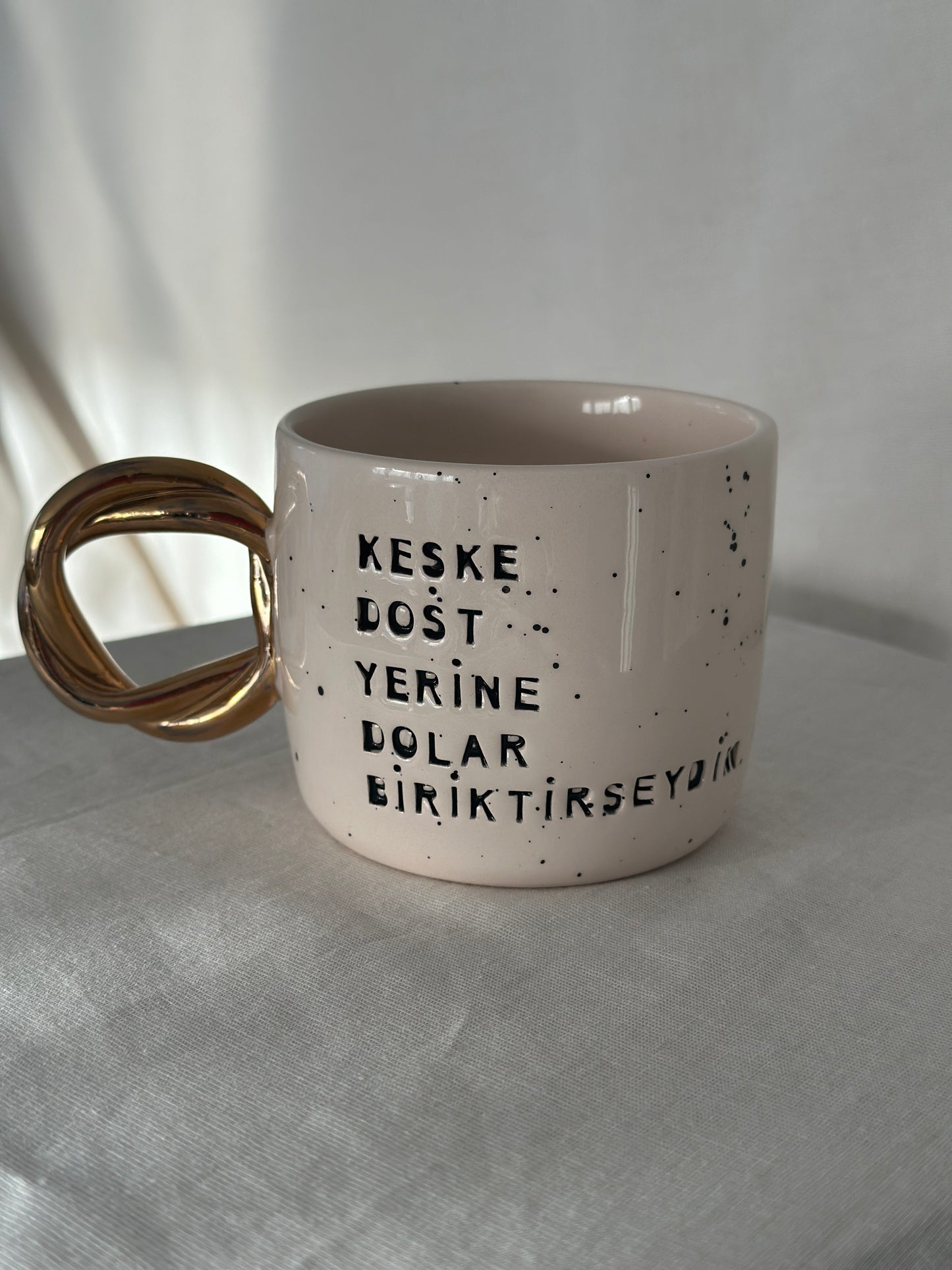 Tasse Dolar Gold