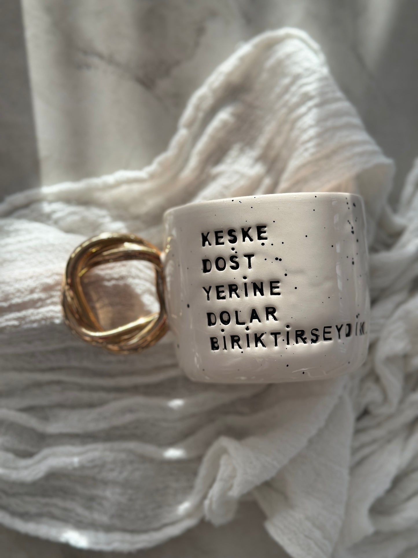 Tasse Dolar Gold