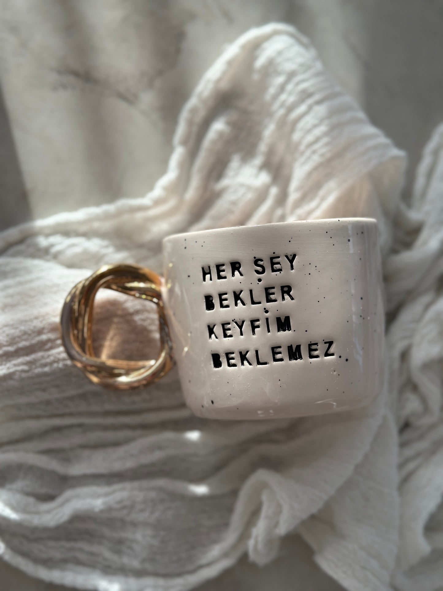 Tasse Keyif Gold