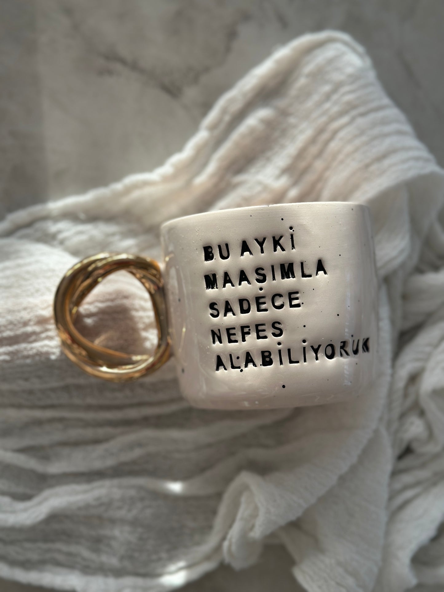 Tasse Nefes Gold