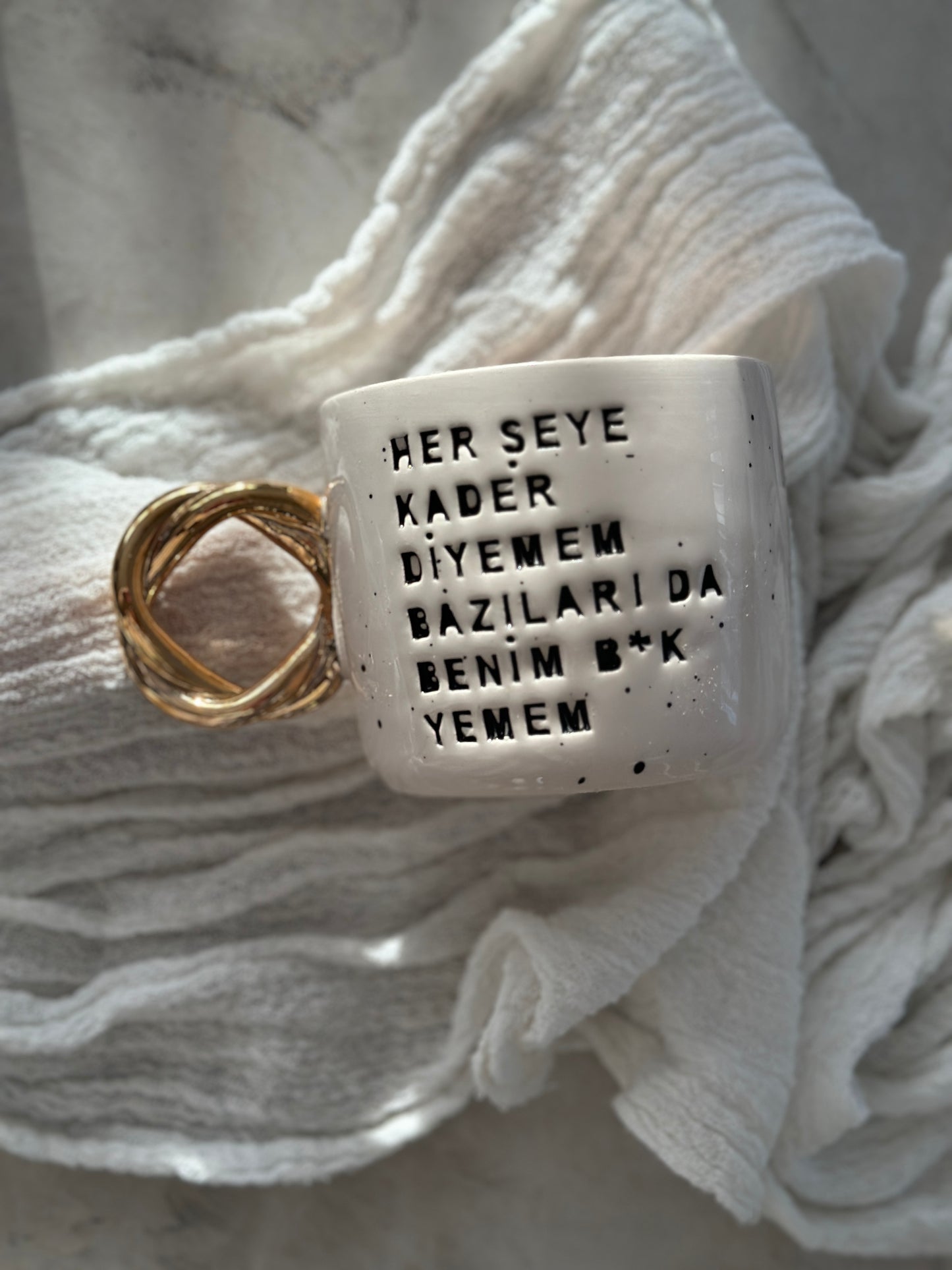 Tasse Kader Gold