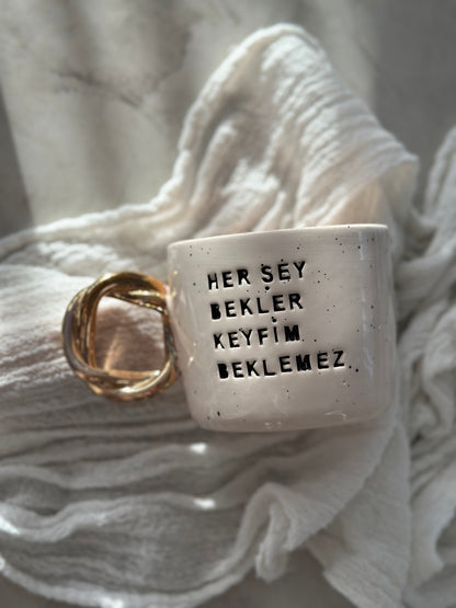 Tasse Keyif Gold